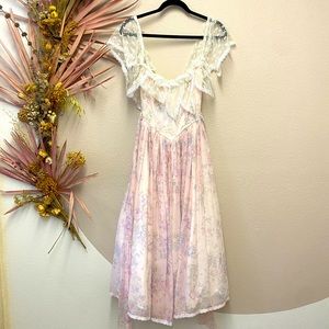 Vintage Gunne Sax Dress off the shoulder